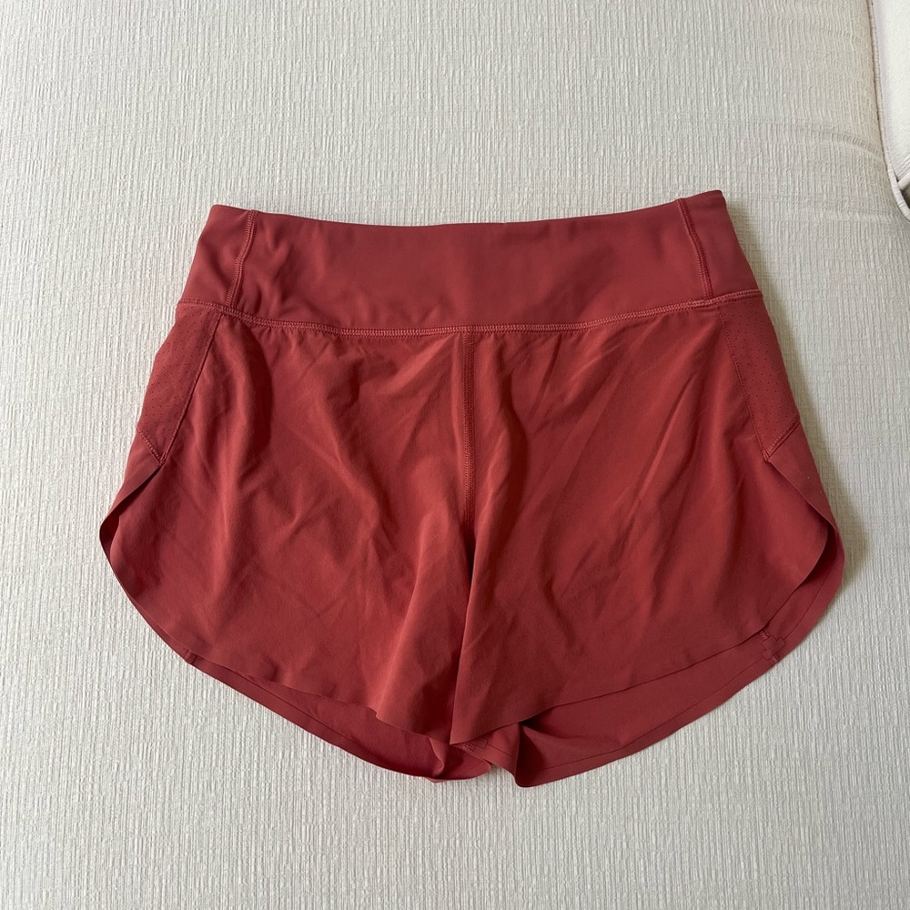 Athleta run with it shorts 4.5”